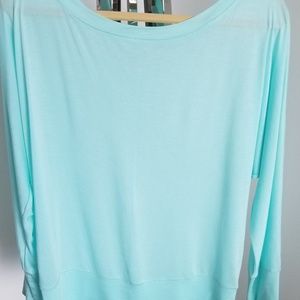 Beautiful Aqua  Pearl Top